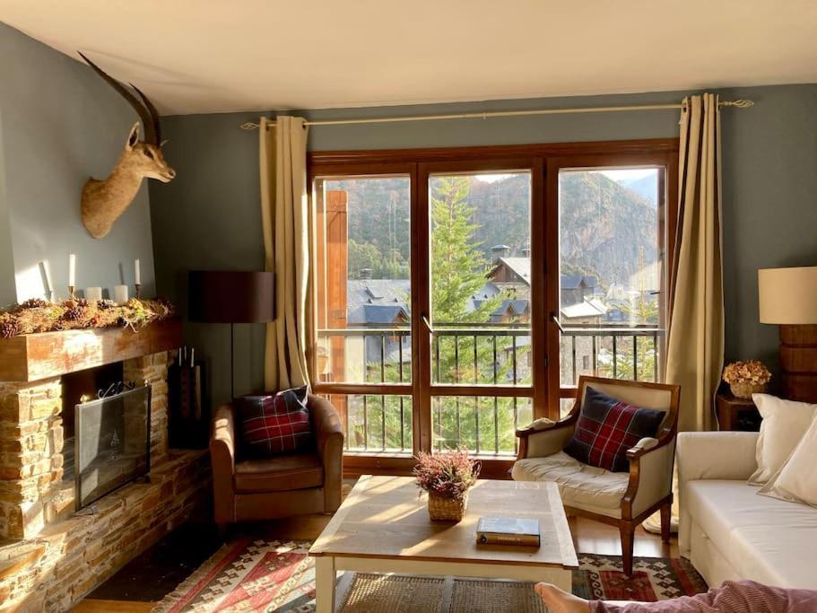 Elegante Apartamento En Escarrilla Con Vistas Al Valle Exterior foto